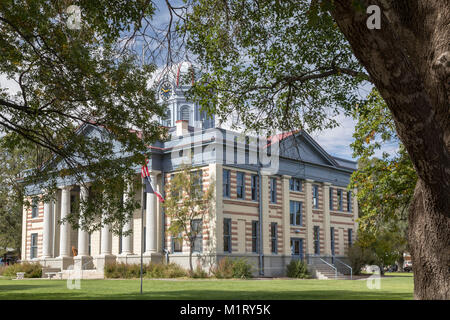 Fort Davis, Texas - Le palais de Jeff Davis Comté. Le comté est nommé d'après Secrétaire à la guerre Jefferson Davis, qui est devenu président de la Confe Banque D'Images