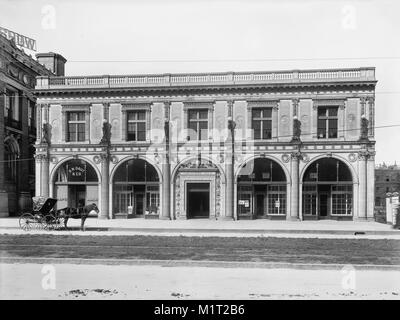 Hall Chickering, Huntington Avenue, Boston, Massachusetts, USA, Detroit Publishing Company, 1901 Banque D'Images