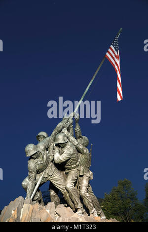 Iwo Jima Memorial (U.S. Marine Corps War Memorial), Arlington, Virginia, Washington (District de Columbia) USA Banque D'Images