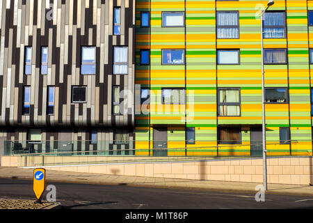 Les appartements modernes du centre de Woolwich Woolwich - construction dans le sud-est de Londres, Angleterre Banque D'Images