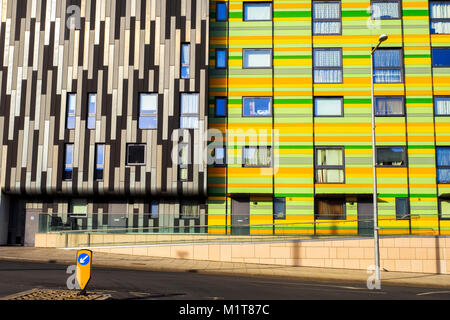 Les appartements modernes du centre de Woolwich Woolwich - construction dans le sud-est de Londres, Angleterre Banque D'Images