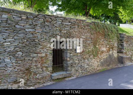 Ville prison/prison sur voie publique Harper's Ferry Parc Historique National, le comté de Jefferson, West Virginia, United States. Banque D'Images