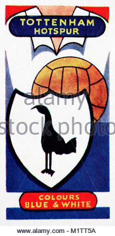 Tottenham Hotspur Football club et de l'insigne Banque D'Images