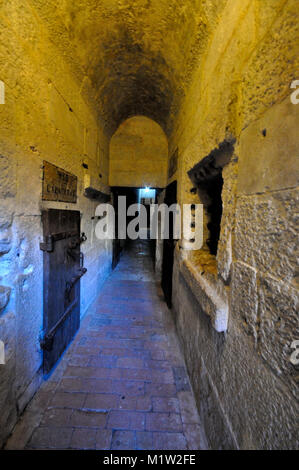 Les prisons à côté du palais des Doges, Venise, Italie Banque D'Images