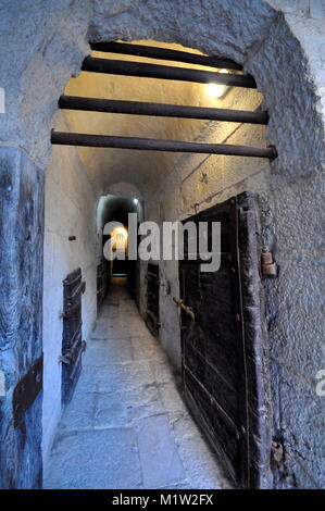 Les prisons à côté du palais des Doges, Venise, Italie Banque D'Images