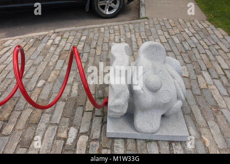 Sculptures de granit dans Barre VT Banque D'Images