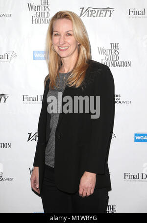Beverly Hills, Californie, États-Unis. 1er février 2018. 01 février 2018 - Beverly Hills, Californie - Vanessa Taylor. 2018 Guilde des écrivains ''Beyond Words''. Crédit photo : F. Sadou/Admedia Banque D'Images