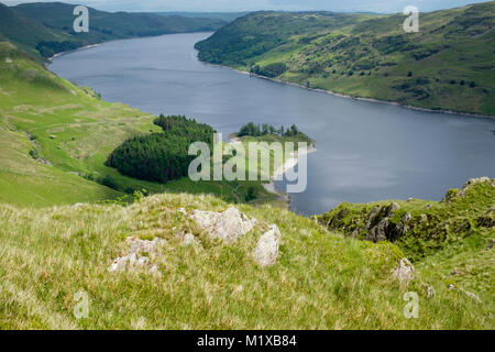 L'Eau du Rocher rugueux Hawes, Lake District, Cumbria, Angleterre Banque D'Images