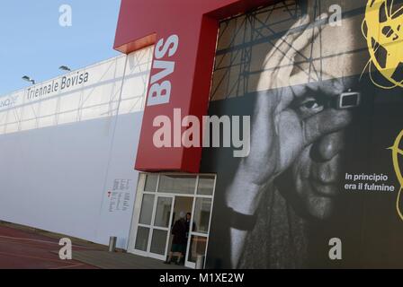 Milan (Italie) le deuxième siège de la Triennale art et design contemporain dans le quartier de Bovisa, désaffectées en 2011 Banque D'Images