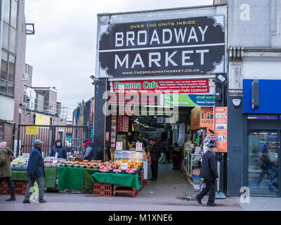 Broadway Market Tooting Londres Banque D'Images