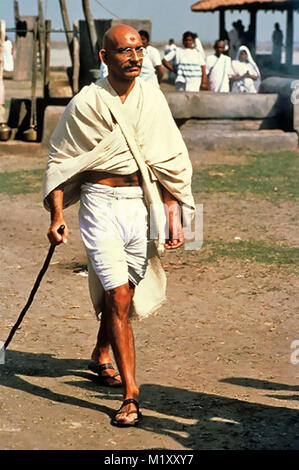 GANDHI 1982 Investisseurs International du Film film avec Ben Kingsley Banque D'Images