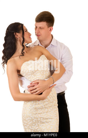 Beautiful couple homme et femme Banque D'Images