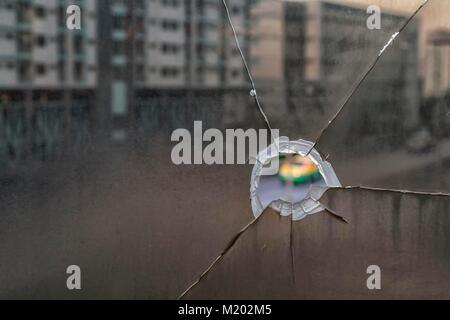 Tiré sur un site abandonné en Thaïlande, en Asie du sud-est Banque D'Images