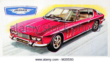 Jensen FF 4X4 6.3 litres 1968 illustration Banque D'Images