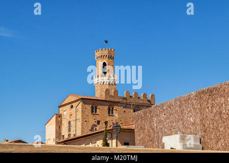 Volterra belle et agréable ville médiévale en Toscane, Italie, Europe Banque D'Images