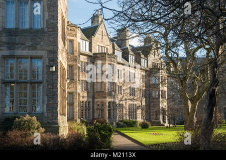 St Salvator's Hall - Halls of Residence traditionnelle à l'Université de St Andrews, Écosse, Royaume-Uni Banque D'Images