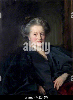 Elizabeth Garrett Anderson, (1836 - 1917), médecin anglais, suffragette et féministe, la première anglaise pour se qualifier en tant que médecin et chirurgien en Grande-Bretagne Banque D'Images