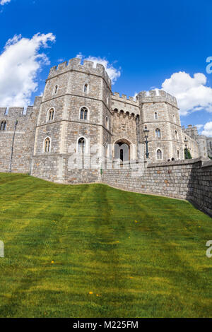 Le château de Windsor, près de Londres en Angleterre, le Royaume-Uni Banque D'Images