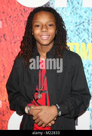 Première mondiale de la Showtime "le Chi" au centre-ville - indépendant doté d''arrivée : Michael Epps Où : Los Angeles, California, United States Quand : 03 Jan 2018 Credit : FayesVision/WENN.com Banque D'Images