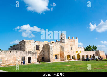Valladolid, Yucatan, Mexique, Convento de San Bernardino de Siena Banque D'Images
