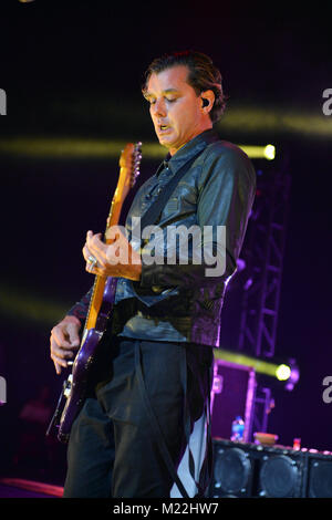 MIAMI BEACH, FL - 22 avril : Gavin Rossdale de Bush effectue au Fillmore Miami Beach le 22 avril 2016 à Miami Beach, Floride Personnes : Gavin Rossdale Banque D'Images