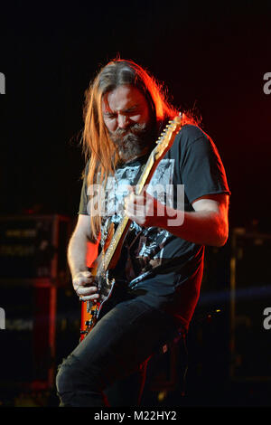 MIAMI BEACH, FL - 22 avril : Gavin Rossdale de Bush effectue au Fillmore Miami Beach le 22 avril 2016 à Miami Beach, Floride Personnes : Gavin Rossdale Banque D'Images