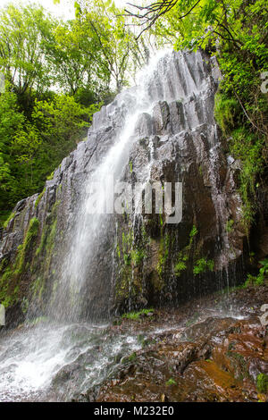 Cascade dans les montagnes de la Géorgie, l'Adjarie, 2014 Banque D'Images