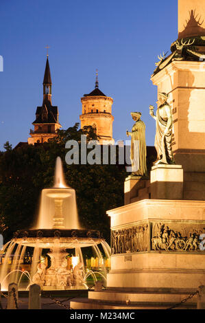 Schlossplatz Stuttgart, Bade-Wurtemberg, Allemagne, Europa Banque D'Images