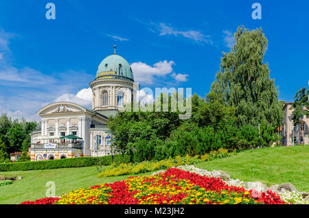 La physiothérapie et centre de balnéothérapie "Zdroj Wojciech' (construit 1880), Kalisz (all. Bad Landeck), Basse-silésie. La Pologne, l'Europe. Banque D'Images