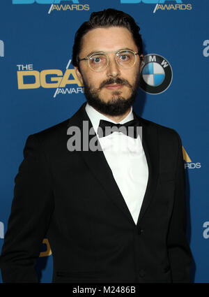 Beverly Hills, CA, USA. 3, 2018. 03 février 2018 - Los Angeles, Californie - Guest. DGA Awards 70e congrès annuel tenu des arrivées au Beverly Hilton Hotel à Beverly Hills. Photo Credit : Crédit : AdMedia AdMedia/ZUMA/Alamy Fil Live News Banque D'Images