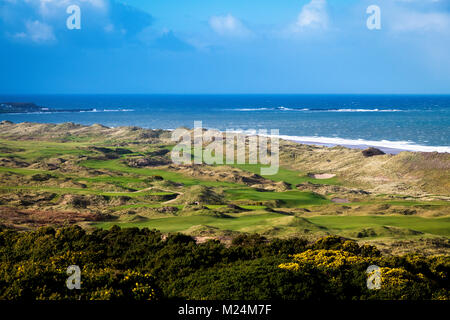 Le Club de golf Royal Portrush, 2018 Irlande du Nord Banque D'Images