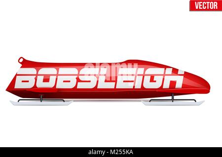 Pour le bobsleigh Bob classique Illustration de Vecteur