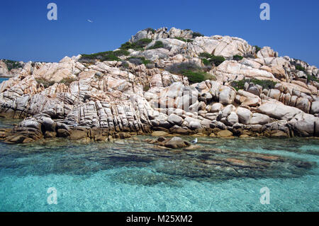 L'île de Santa Maria, l'archipel de La Maddalena, en Sardaigne Banque D'Images