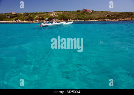 L'île de Santa Maria, l'archipel de La Maddalena, en Sardaigne Banque D'Images