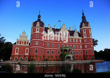 Schloss Muskau, Bad Muskau, Landkreis Görlitz, Saxe, Allemagne , Sachsen, Allemagne Banque D'Images