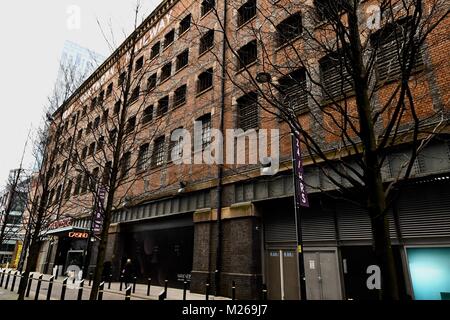 Great Northern Railway Company's entrepôt de marchandises à Manchester Banque D'Images