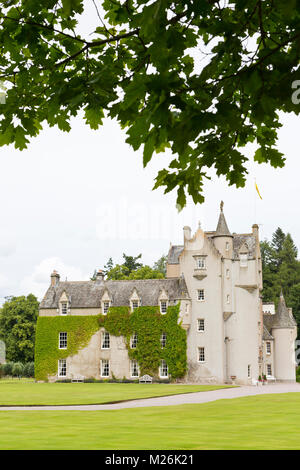 Ballindalloch Château accueil du Macpherson-Grants depuis 1546 dans le Banffshire en Écosse Banque D'Images