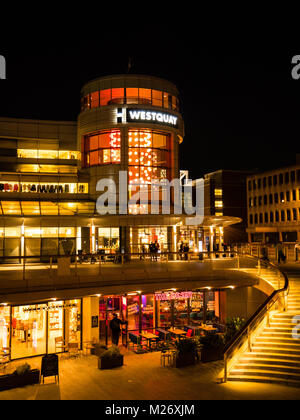 Le centre commercial West Quay, Southampton, England, UK, FR. Banque D'Images