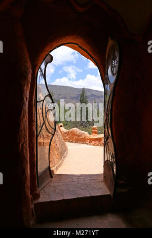 Villa de Leyva, Colombie - Sept 2015 : Casa Terracota architecte Octavio Mendoza Banque D'Images