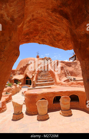 Villa de Leyva, Colombie - Sept 2015 : Casa Terracota architecte Octavio Mendoza Banque D'Images