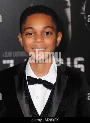 Burbank, Californie, USA. 5 Février, 2018. Paul-Mikel acteur Williams assiste à la première mondiale de 'Les 15:17 à Paris à des studios Warner Bros., SJR Theatre Le 5 février 2018 à Burbank, Californie. Photo de Barry King/Alamy Live News Banque D'Images