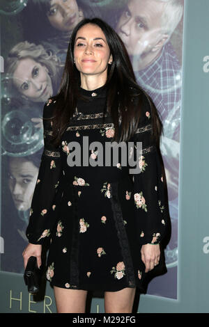 Los Angeles, CA, USA. 05 févr., 2018. Fernanda Andrade à l'Ici et maintenant en première mondiale au Los Angeles Lot DGA le 5 février 2018 à Los Angeles, Californie. Crédit : David Edwards/media/Alamy Punch Live News Banque D'Images