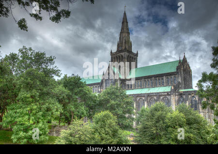 La cathédrale de Glasgow Banque D'Images