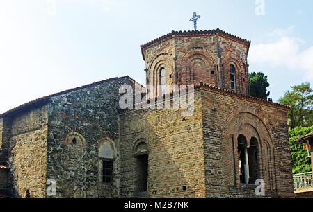 La Cathédrale Sainte-Sophie, Église Sveta Sofia (tour), Ohrid, Macédoine Banque D'Images