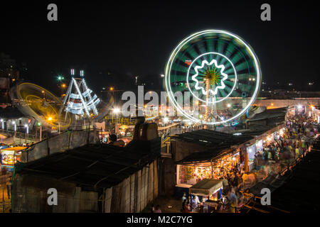 Goose Fair à Pune, Inde Banque D'Images