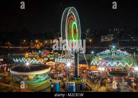 Goose Fair à Pune, Inde Banque D'Images