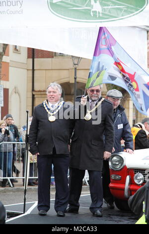 Rallye de Monte Carlo 2018 Banbury Banque D'Images