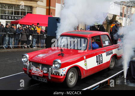 Rallye de Monte Carlo 2018 Banbury Banque D'Images