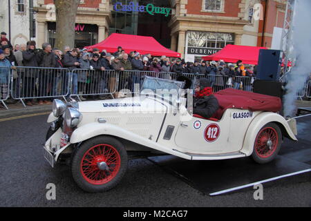 Rallye de Monte Carlo 2018 Banbury Banque D'Images