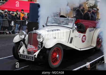 Rallye de Monte Carlo 2018 Banbury Banque D'Images